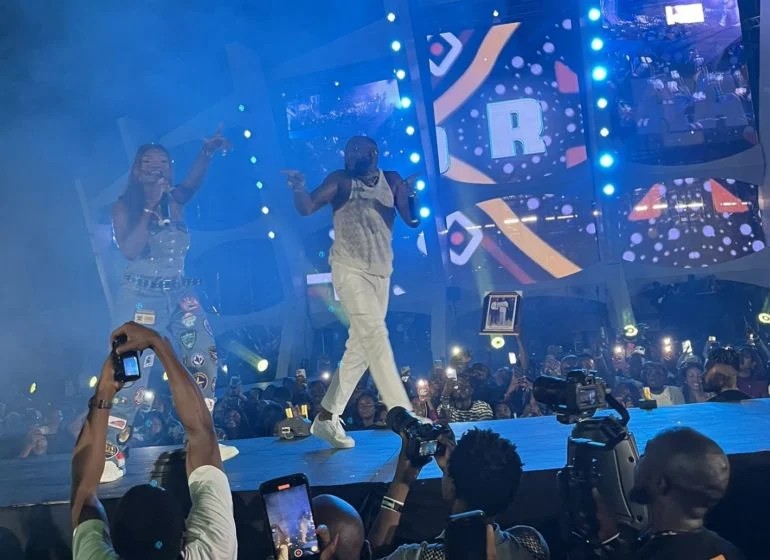 Davido Escapes Onstage Attack At Lagos Concert Thanks To Security Agents, Yours Truly, News, May 29, 2023