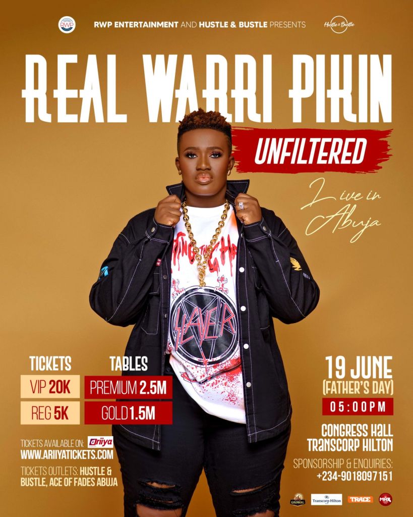 Real Warri Pikin, Yours Truly, People, May 16, 2024