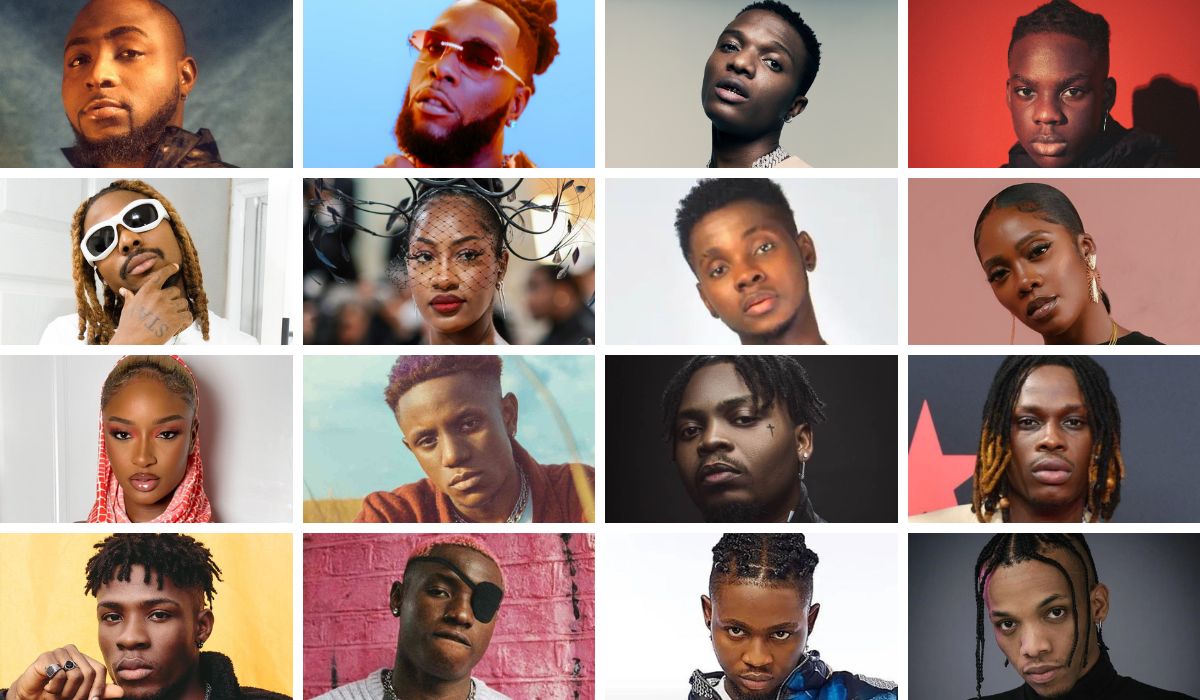 Top 20 Nigerian Music Artists, Yours Truly, Articles, June 1, 2023