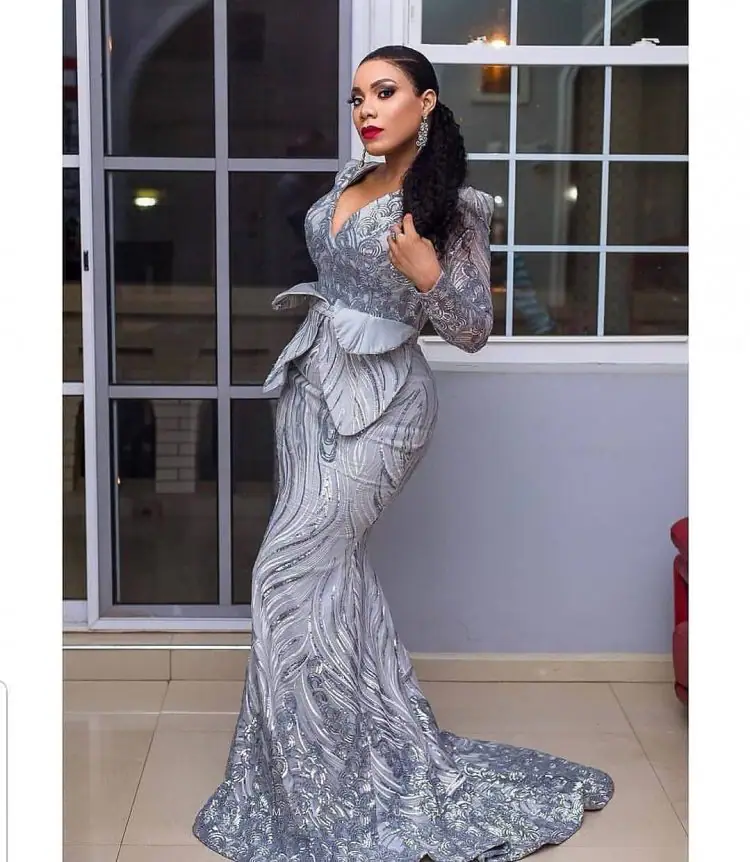 15 Best Lace Gown Styles For Nigerian Wedding, Yours Truly, Articles, May 5, 2024