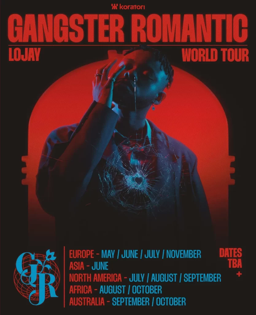 Lojay Announces 'Gangster Romantic' World Tour With Dates Still Tba, Yours Truly, News, October 4, 2023