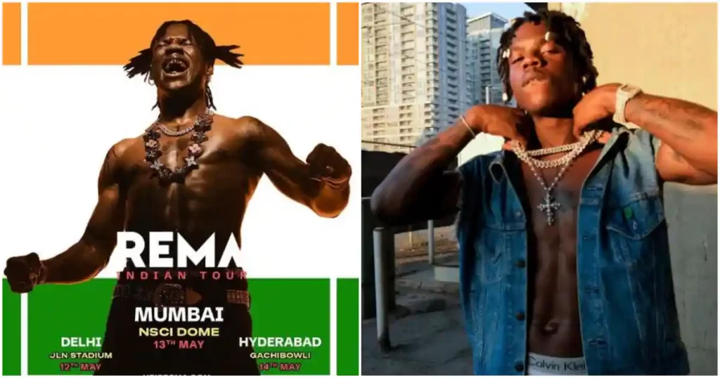 Viral Videos Circulate Social Media As Indians React To Rema'S 'Calm Down' Performance During His Sold-Out Concert, Yours Truly, News, October 4, 2023