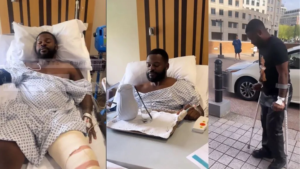 Falz Shows Recuperation Success As He Drops Crutches One Month After Surgery, Yours Truly, News, March 2, 2024
