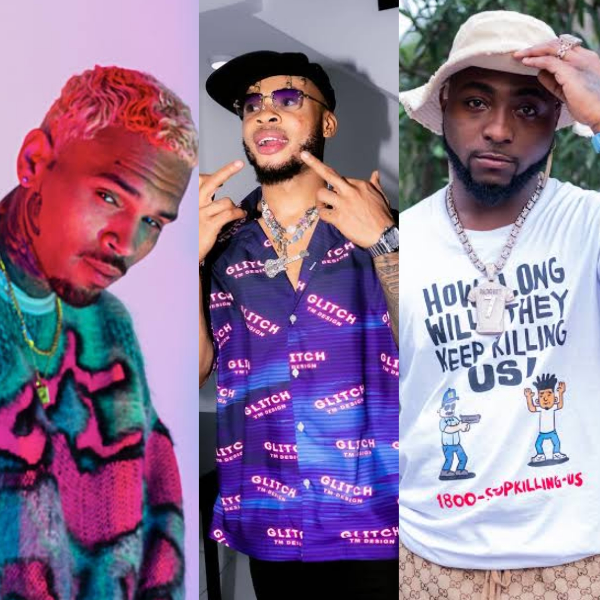 Chris Brown &Amp; Poco Lee Join Davido To Do The 'Unavailable' Challenge, Yours Truly, News, April 30, 2024