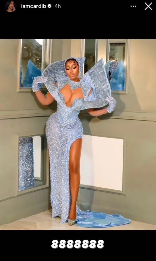 Cardi B Recognizes Mercy Eke Again Following Amvca Appearance; Netizens React, Yours Truly, News, March 29, 2024