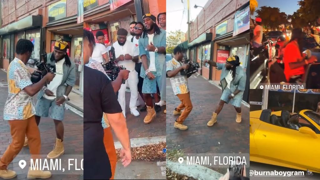 Burna Boy &Amp; Quavo Are Spotted Together In A Video Shoot, Yours Truly, News, March 2, 2024