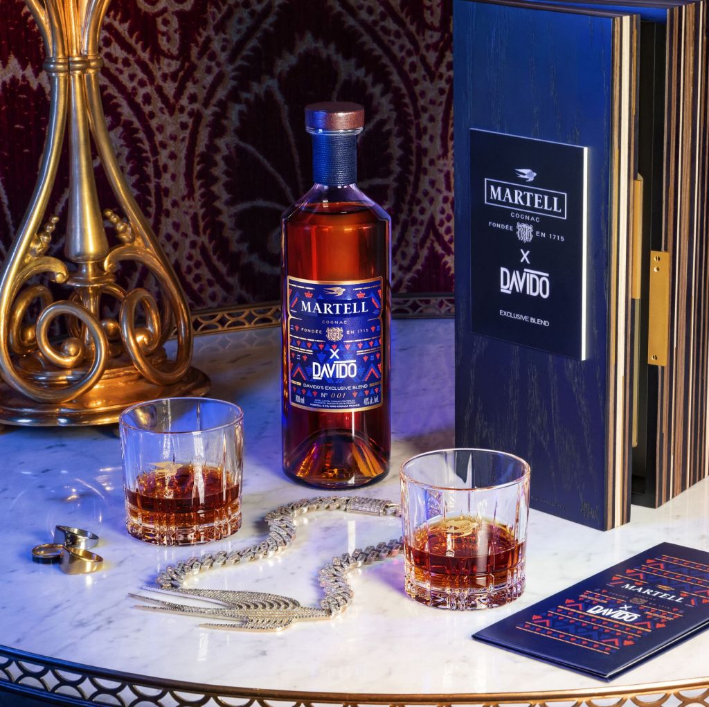 Martell Cognac &Amp; Davido Renew Partnership With An Exclusive Blend Bottle Release, Yours Truly, News, September 24, 2023