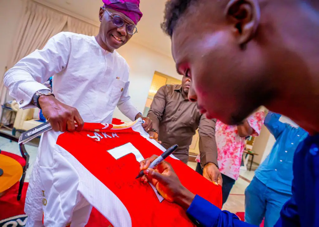 Arsenal'S Star, Bukayo Saka, Embraces Nigerian Roots In Lagos Visit, Yours Truly, News, March 2, 2024