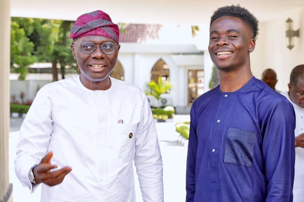 Arsenal'S Star, Bukayo Saka, Embraces Nigerian Roots In Lagos Visit, Yours Truly, Top Stories, October 5, 2023