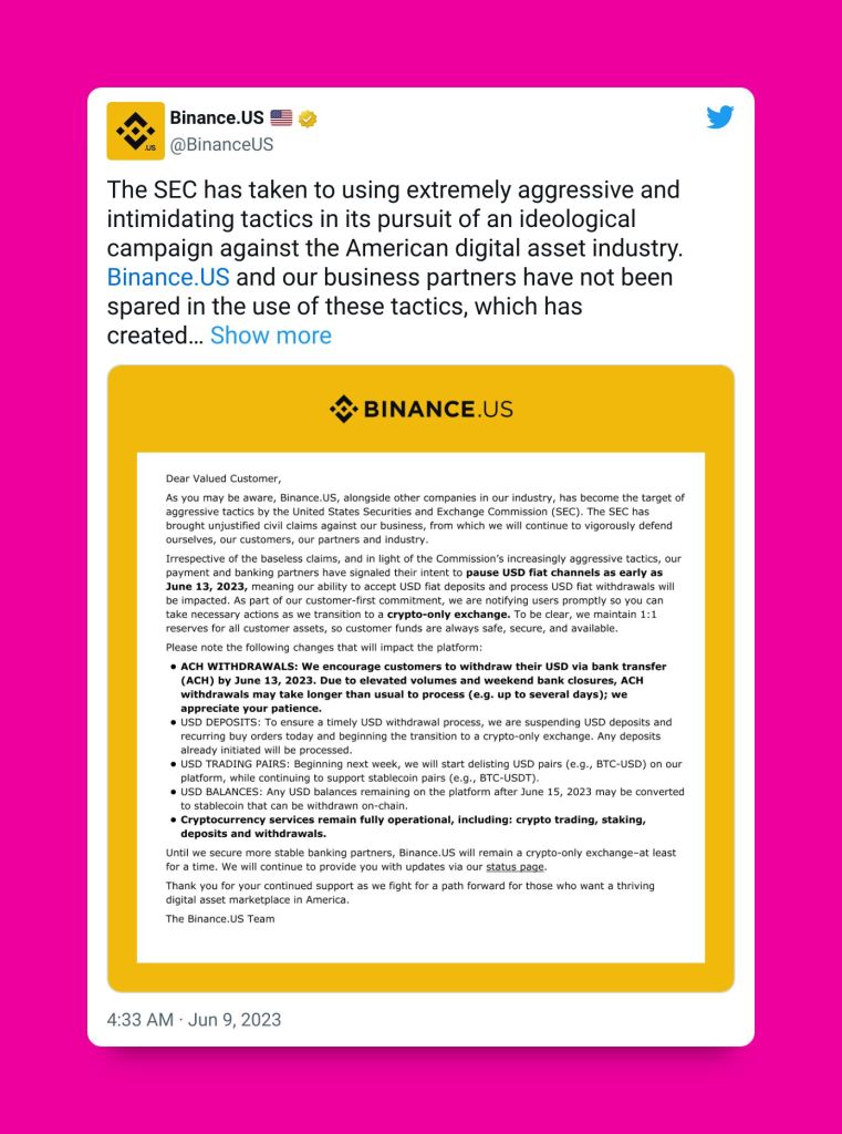 Binance Faces Regulatory Heat In Nigeria As Operations Declared Illegal, Yours Truly, News, May 7, 2024