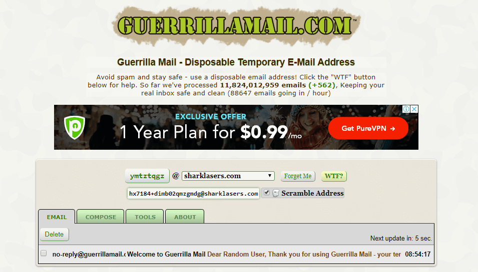 Best Fake Temporary Email Websites/Generators, Yours Truly, Articles, March 2, 2024