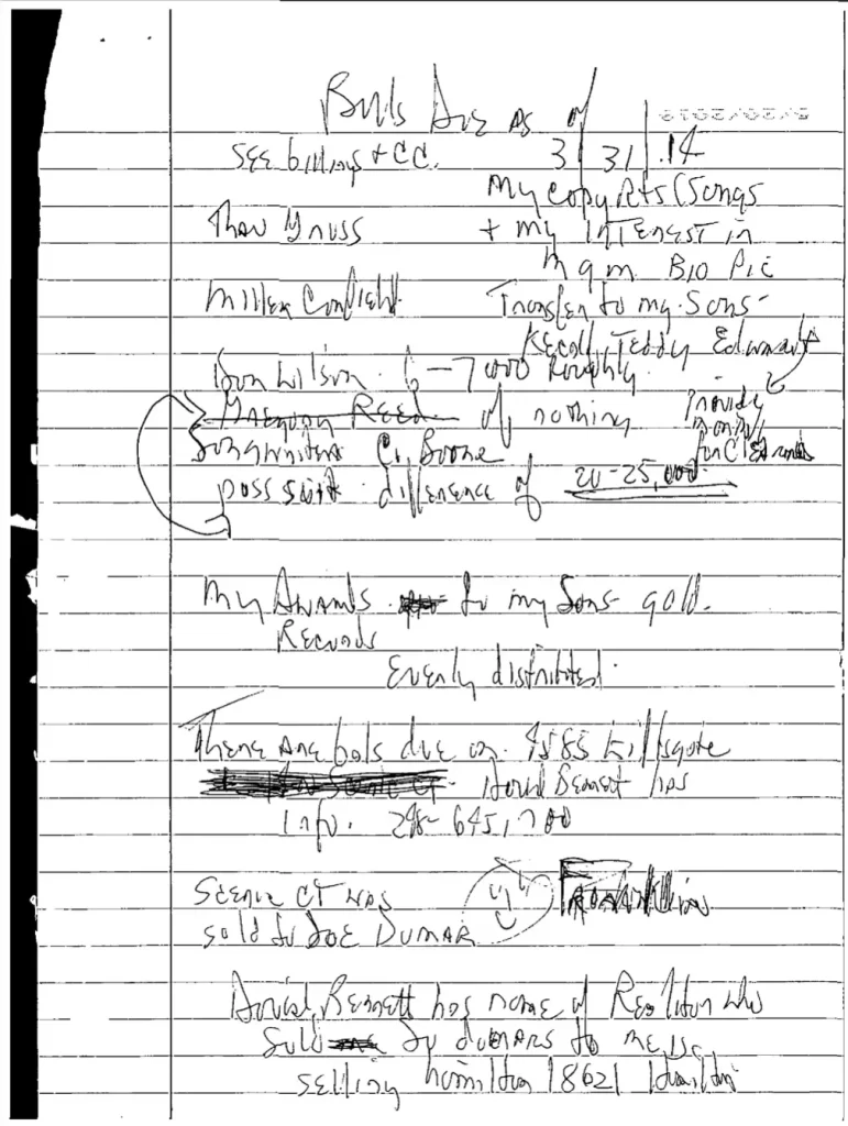 Finally, Aretha Franklin’s Handwritten Will Found In Sofa &Quot;Ruled Valid&Quot; By Jury; Gives Verdict, Yours Truly, News, May 1, 2024