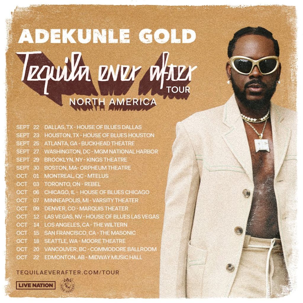 Adekunle Gold Unveils &Quot;Tequila Ever After&Quot; Album, Yours Truly, News, May 5, 2024