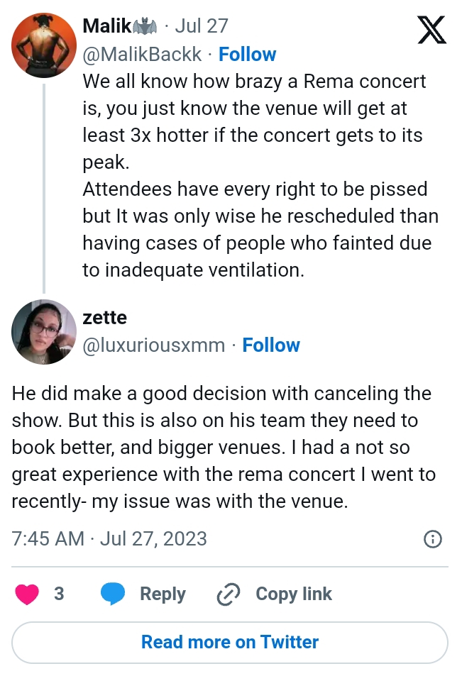 Rema Cancels Atlanta Concert, Yours Truly, News, December 4, 2023