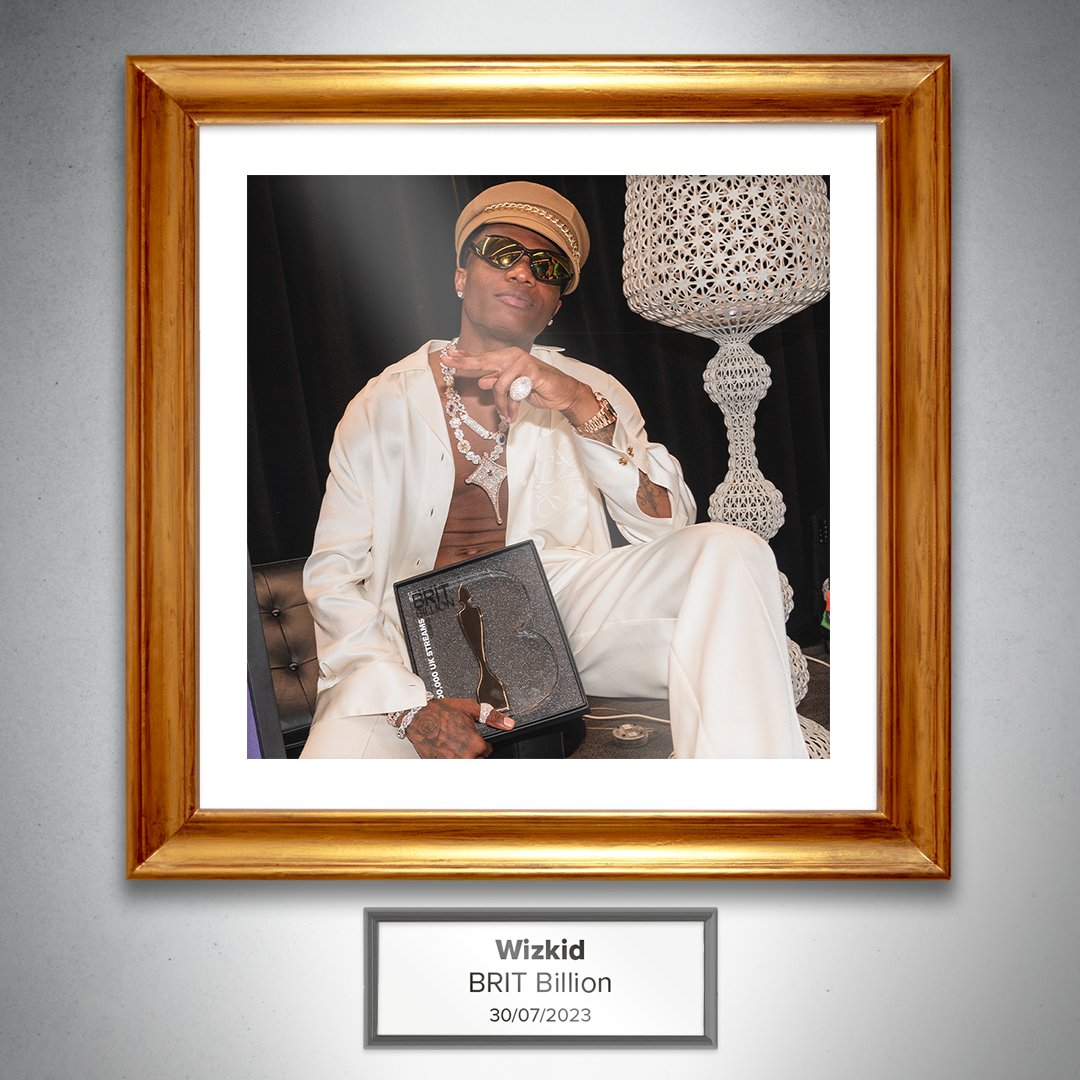 Wizkid'S Unprecedented Achievement Recognized By Brit Awards, Yours Truly, News, April 27, 2024