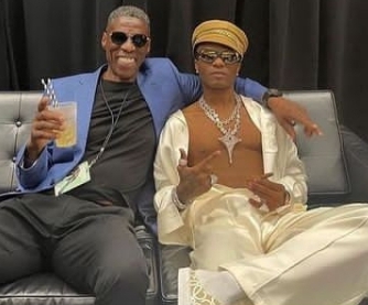 Wizkid Is Pictured Holding A Rolled Blunt Next To His Father-In-Law, And Fans React, Yours Truly, News, December 3, 2023