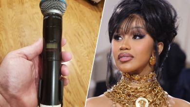 Cardi B’s Controversial &Quot;Thrown Mic&Quot; Sells For $100,000 On Ebay Following Bidding Auction, Yours Truly, Cardi B, October 4, 2023