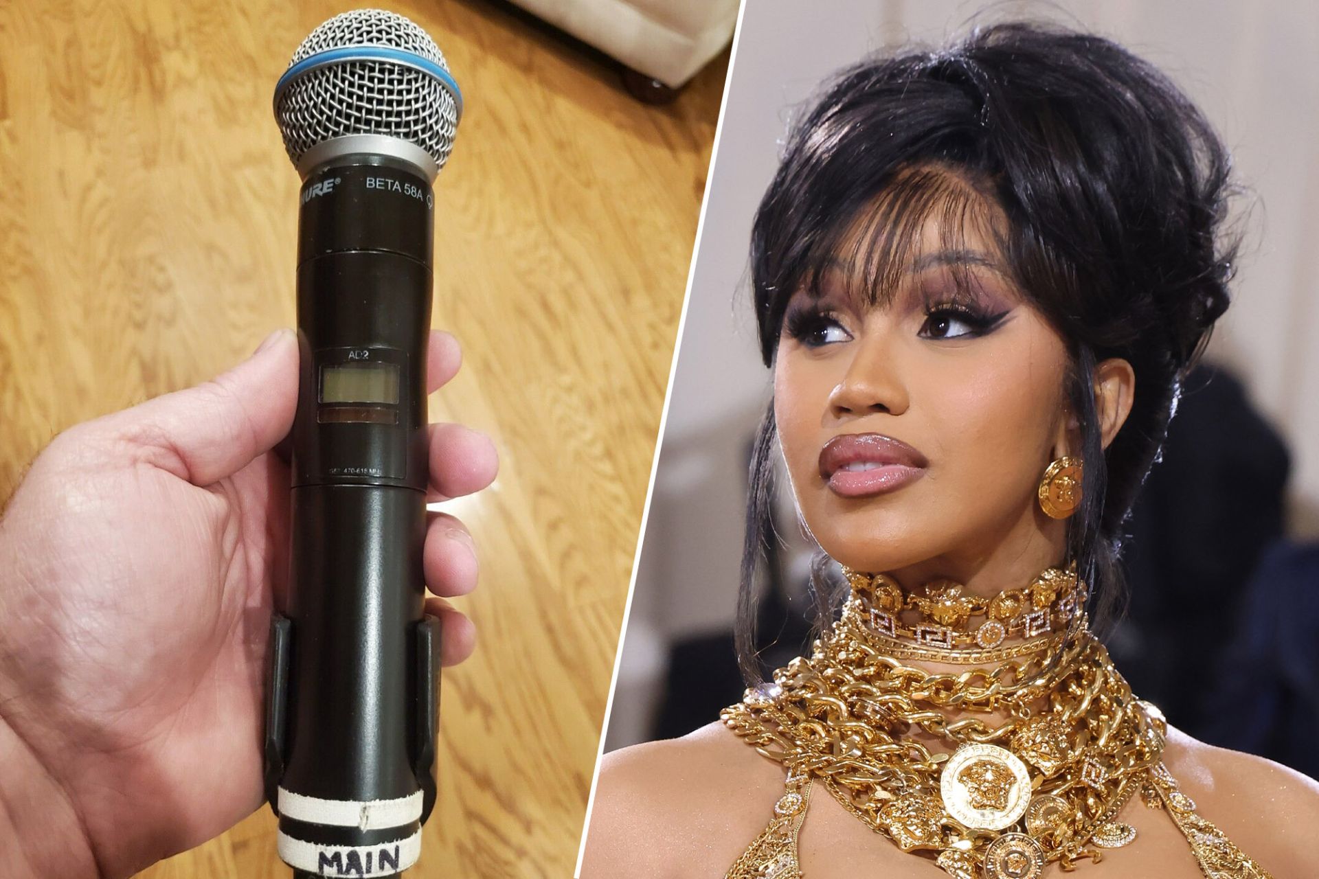 Cardi B’s Controversial &Quot;Thrown Mic&Quot; Sells For $100,000 On Ebay Following Bidding Auction, Yours Truly, News, April 28, 2024