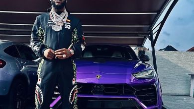 Burna Boy Drives Around In His Lamborghini; Causes Stir In Lagos, Yours Truly, Lamborghini, April 28, 2024