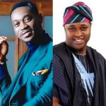 Lateef Adedimeji Bows While Thanking Femi Adebayo In Footage From The Jagun Jagun Movie Premiere, Yours Truly, News, February 27, 2024
