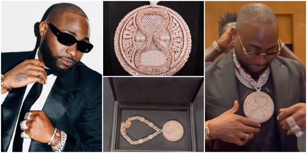 Too Much Money!: Celebrities, Fans React As Davido Reveals Stunning New Necklace Worth Over N577M, Yours Truly, News, May 17, 2024