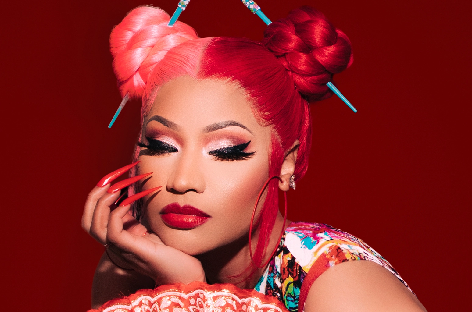6. The Influence of Nicki Minaj's Blue Hair on Pop Culture and Fashion - wide 2