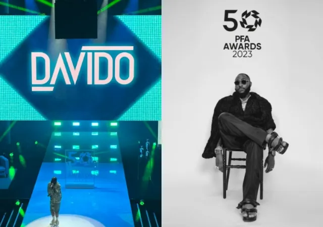 Davido Reaches Another Milestone; Performs At 50Th Pfa Awards In Uk, Netizens React, Yours Truly, News, May 2, 2024