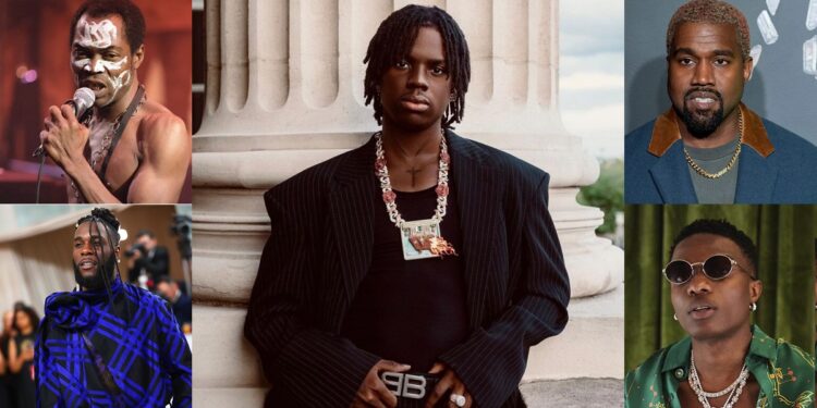 Rema Says He Draws Inspiration From American Rapper Kanye West And Afrobeat Greats Wizkid, Burna Boy &Amp; Fela, Yours Truly, News, May 16, 2024