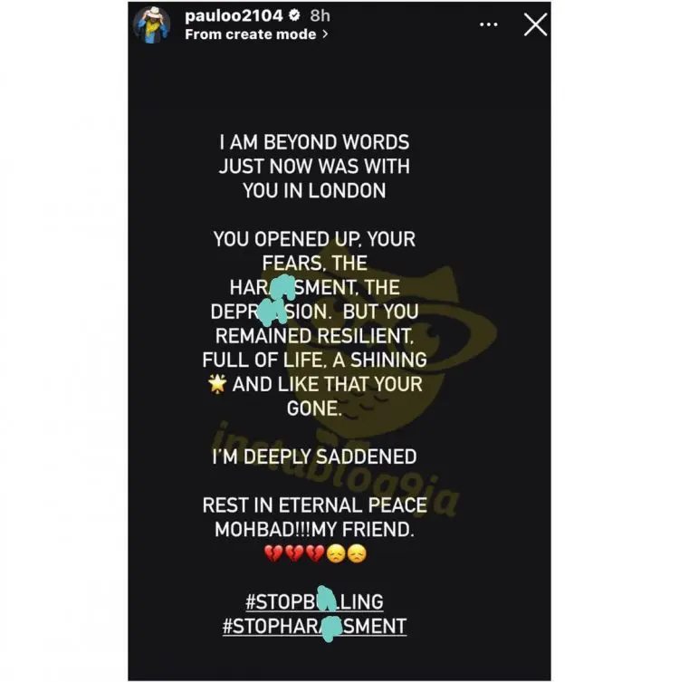 Paul Okoye Discloses That Mohbad Confided In Him About Harassment Before His Death, Yours Truly, News, December 2, 2023
