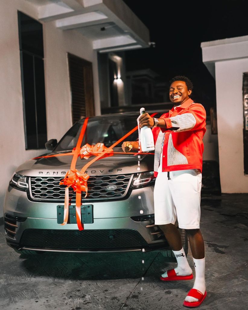Skit Maker Nasty Blaq Buys Himself A Range Rover Velar As Birthday Gift; Netizens React, Yours Truly, News, May 17, 2024