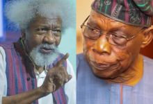 Soyinka Makes Fun Of Obasanjo For Making Oyo Monarchs Stand Up To Greet Him, Yours Truly, News, March 1, 2024