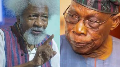 Soyinka Makes Fun Of Obasanjo For Making Oyo Monarchs Stand Up To Greet Him, Yours Truly, Wole Soyinka, April 28, 2024