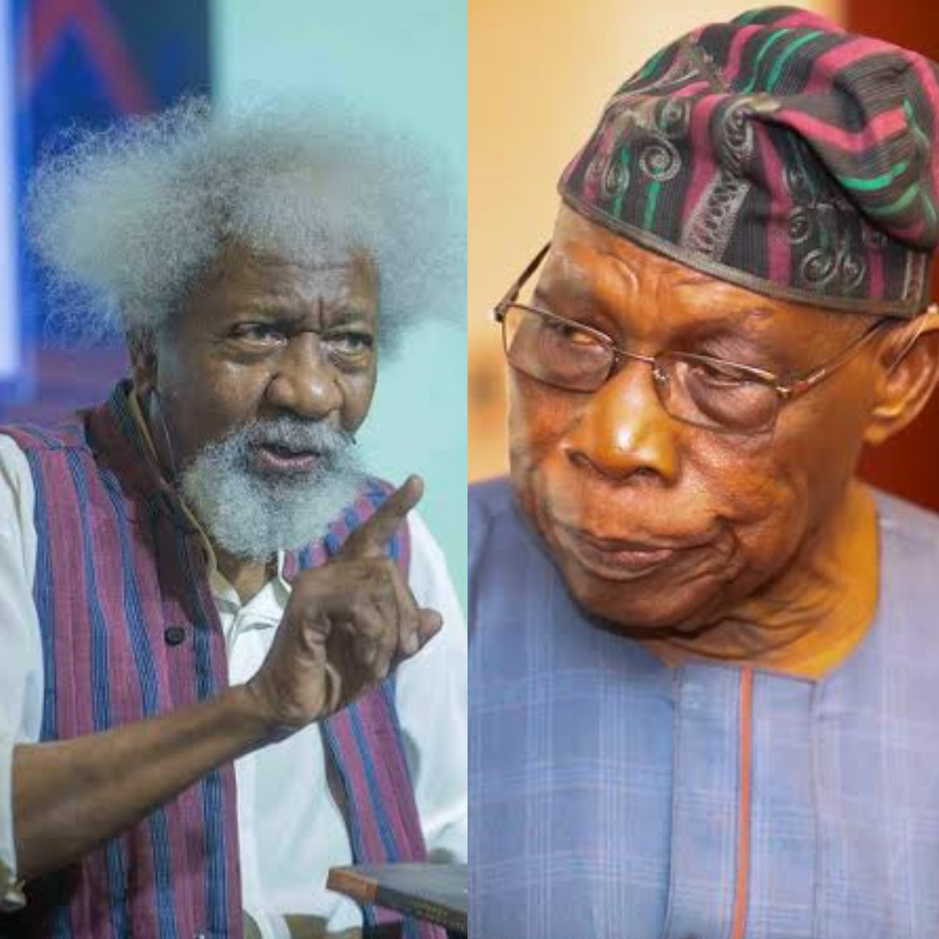 Soyinka Makes Fun Of Obasanjo For Making Oyo Monarchs Stand Up To Greet Him, Yours Truly, Top Stories, September 26, 2023