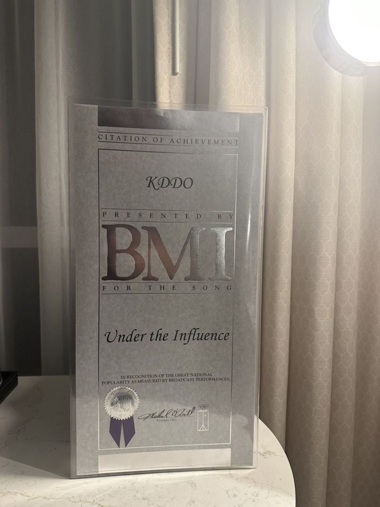 Kiddominant Honored With Prestigious Bmi Award For Chris Brown'S &Quot;Under The Influence&Quot;, Yours Truly, News, May 16, 2024