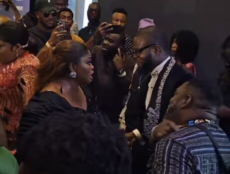 Funke Akindele And Ex-Husband, Jjc Skillz, Spotted Dancing Together At Movie Premiere, Yours Truly, News, May 10, 2024
