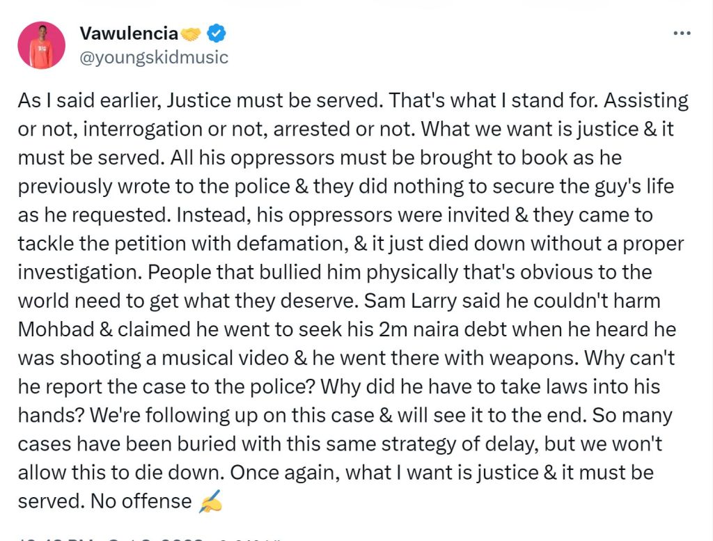 Naira Marley Steps Forward To Aid In Mohbad'S Death Investigation, Yours Truly, News, April 28, 2024