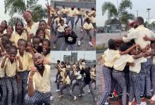 Davido Melts Hearts, Rocks Uniform With Kids As They Dance To Hit-Single 'Feel' In Trending Video, Yours Truly, News, May 2, 2024