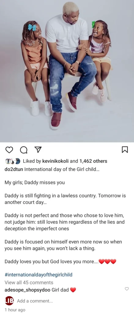 Oap Dotun Calls Out Estranged Wife And Demands Access To His Kids In Social Media Rant, Yours Truly, News, May 17, 2024