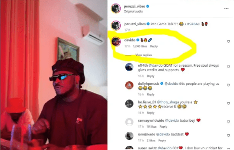 Davido Responds To Signee Peruzzi'S Claim That He Is The Man Behind His Global Smash Hits, Yours Truly, News, April 28, 2024