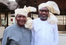 Dangote And Otedola Do The “Big Man Dance” At An Event, Leaving Impressions On Many, Yours Truly, News, April 29, 2024