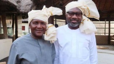 Dangote And Otedola Do The “Big Man Dance” At An Event, Leaving Impressions On Many, Yours Truly, Femi Otedola, November 29, 2023