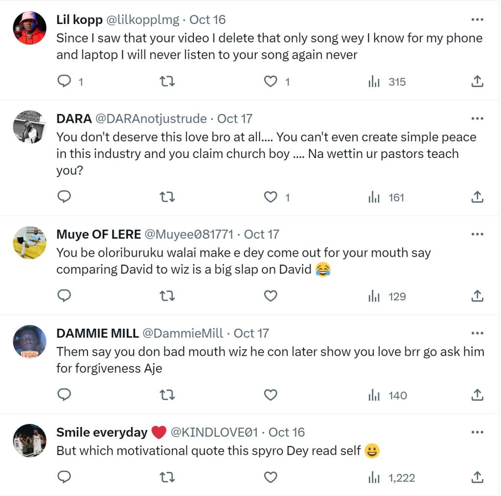 Wizkid Fc Confronts Spyro About His Comment On A Video From Wizkid'S Mother'S Funeral, Yours Truly, News, May 9, 2024