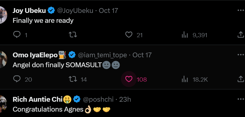 Bbn Fans Excited As Angel Hints On Being Pregnant In Viral Emoji Post, Yours Truly, News, April 28, 2024
