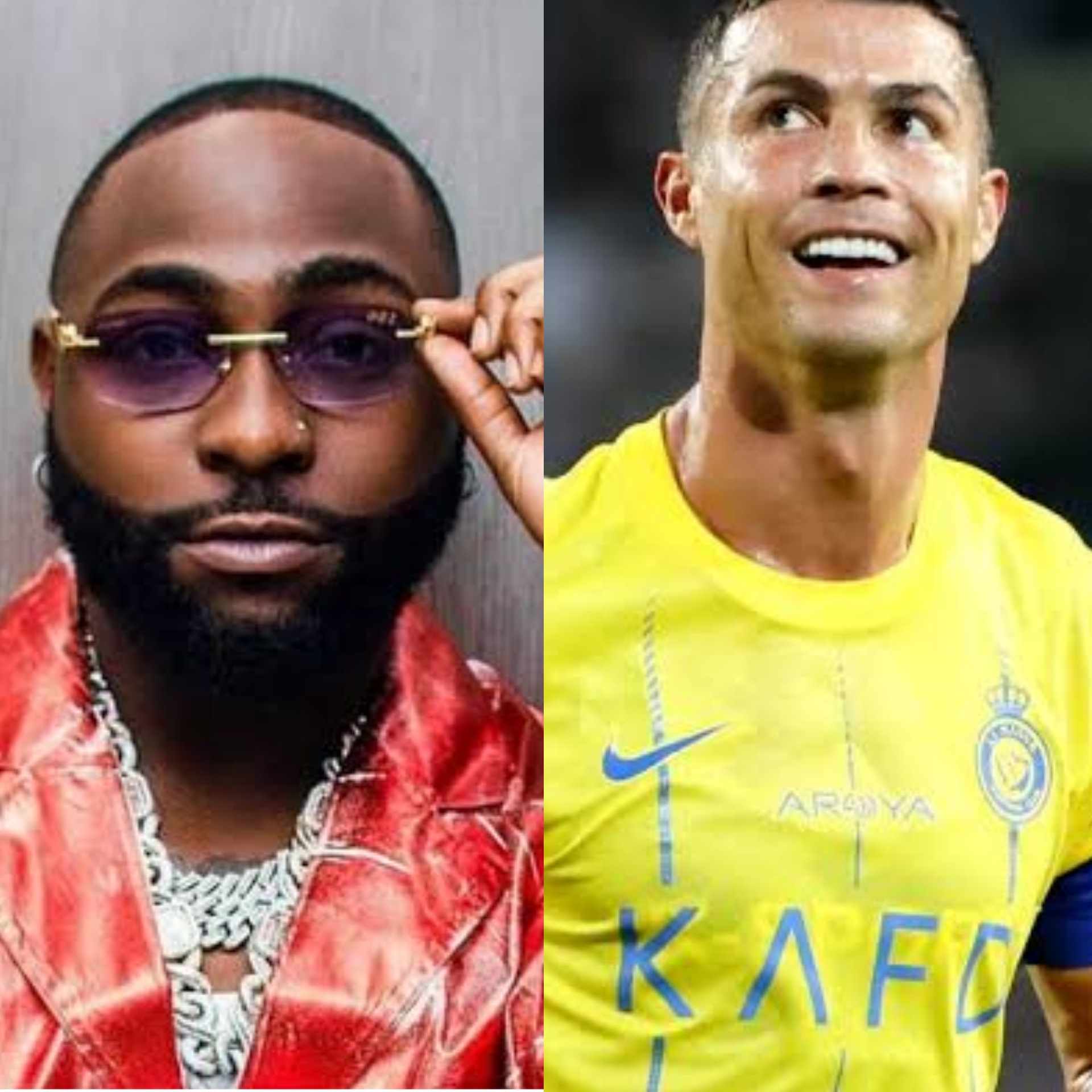 Davido'S Fan Explains Why He Is The Goat, After Discovering Ronaldo Follows Him On Social Media, Yours Truly, News, May 12, 2024