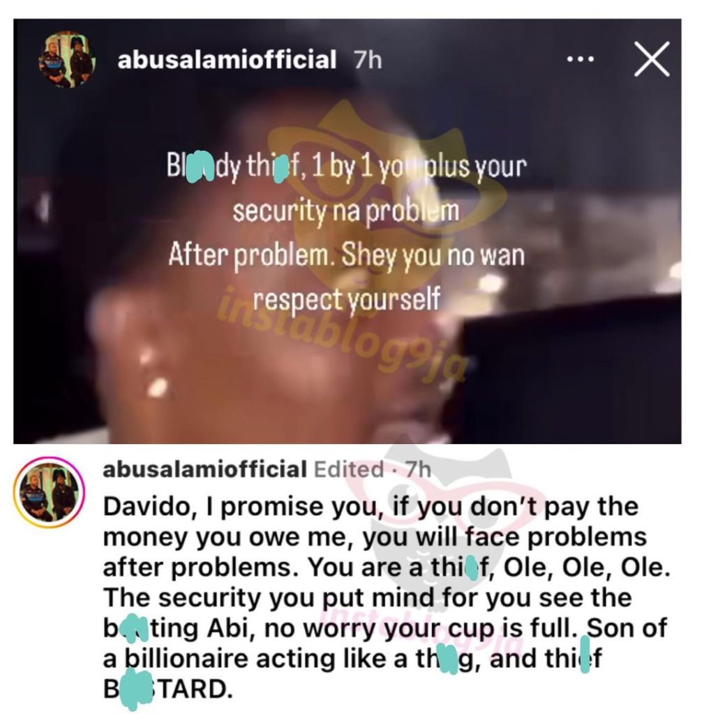 Photographer Abu Salami Slams Davido For Alleged Breach Of Contract, Yours Truly, News, February 24, 2024