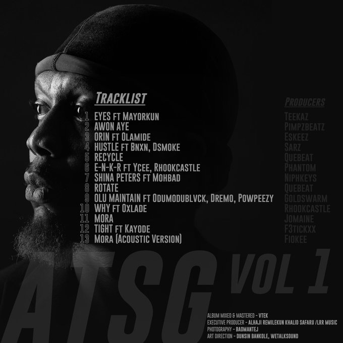 Reminisce Reveals The Tracklist For His Forthcoming Album 'Atsg Vol 1', Yours Truly, News, May 14, 2024
