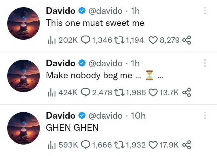 Davido Issues A Warning To His Accusers In The Face Of Multiple Debt Allegations, Yours Truly, News, May 10, 2024