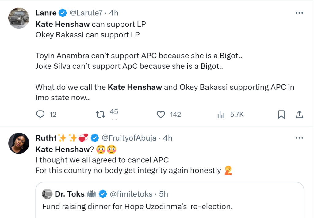 Okey Bakassi And Kate Henshaw Support Re-Election Bid In Imo State, Yours Truly, News, April 28, 2024