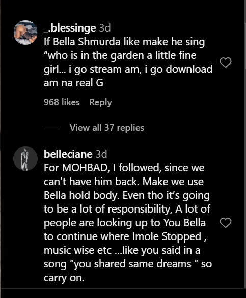 Netizens React To New Bella Shmurda Tribute Video For Late Friend, Mohbad, Yours Truly, News, May 1, 2024