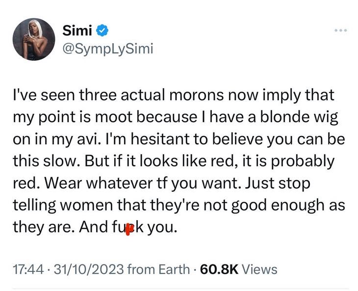 Simi Criticizes Female Evangelist Endorsing Human Hair, Yours Truly, News, May 18, 2024